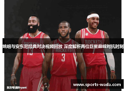 姚明与安东尼经典对决视频回放 深度解析两位巨星巅峰对抗时刻